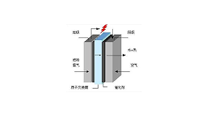 氢燃料电池的工作原理——逆向“电解水”反应